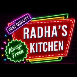 Radha's Kitchen logo